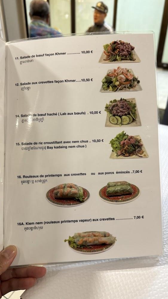 Restaurant Chheng Sim - Menu Image 2